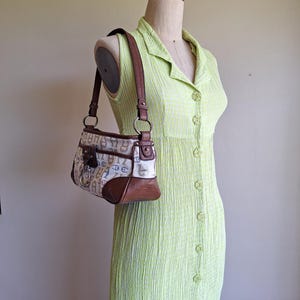 Etienne Aigner baguette purse handbag shoulder monogrammed new old stock