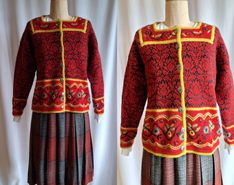Vrikke wool cardigan sweater Irene Haugland