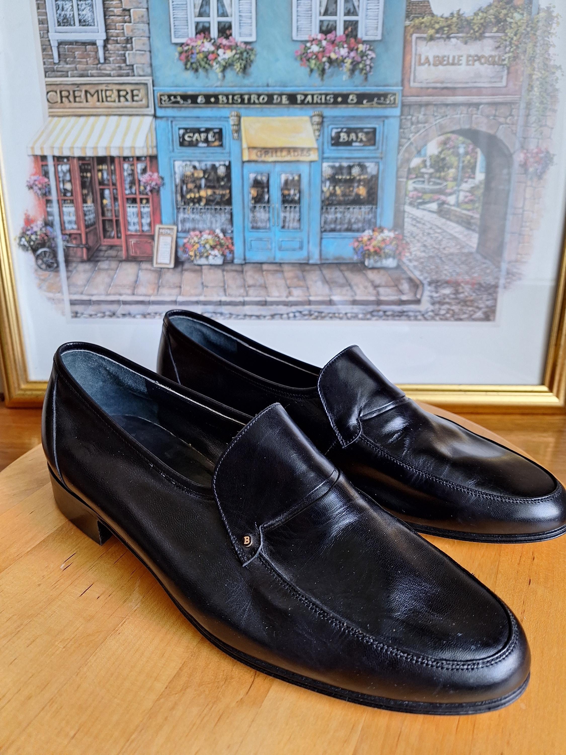 Bally Loafers Black Switzerland 9 1/2 - Etsy