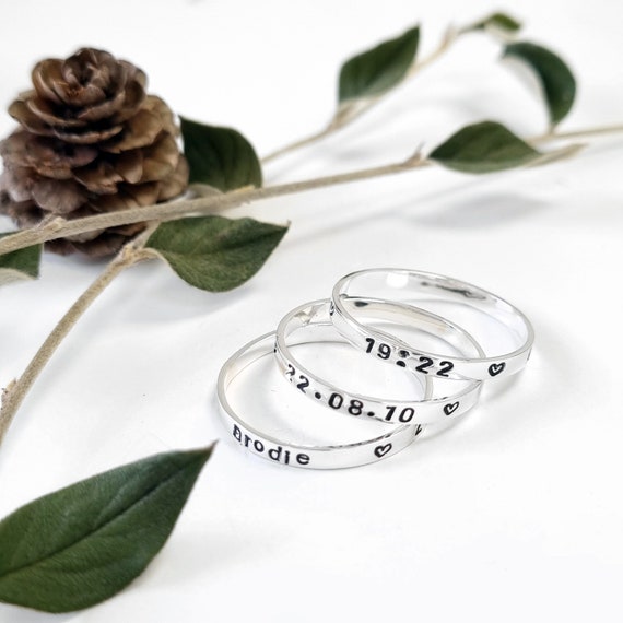 Etsy 2024 personalised ring