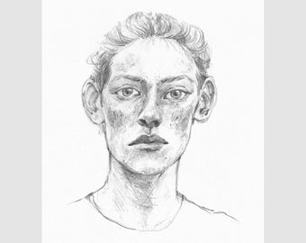 Woman Portrait - Signed Fine Art Print