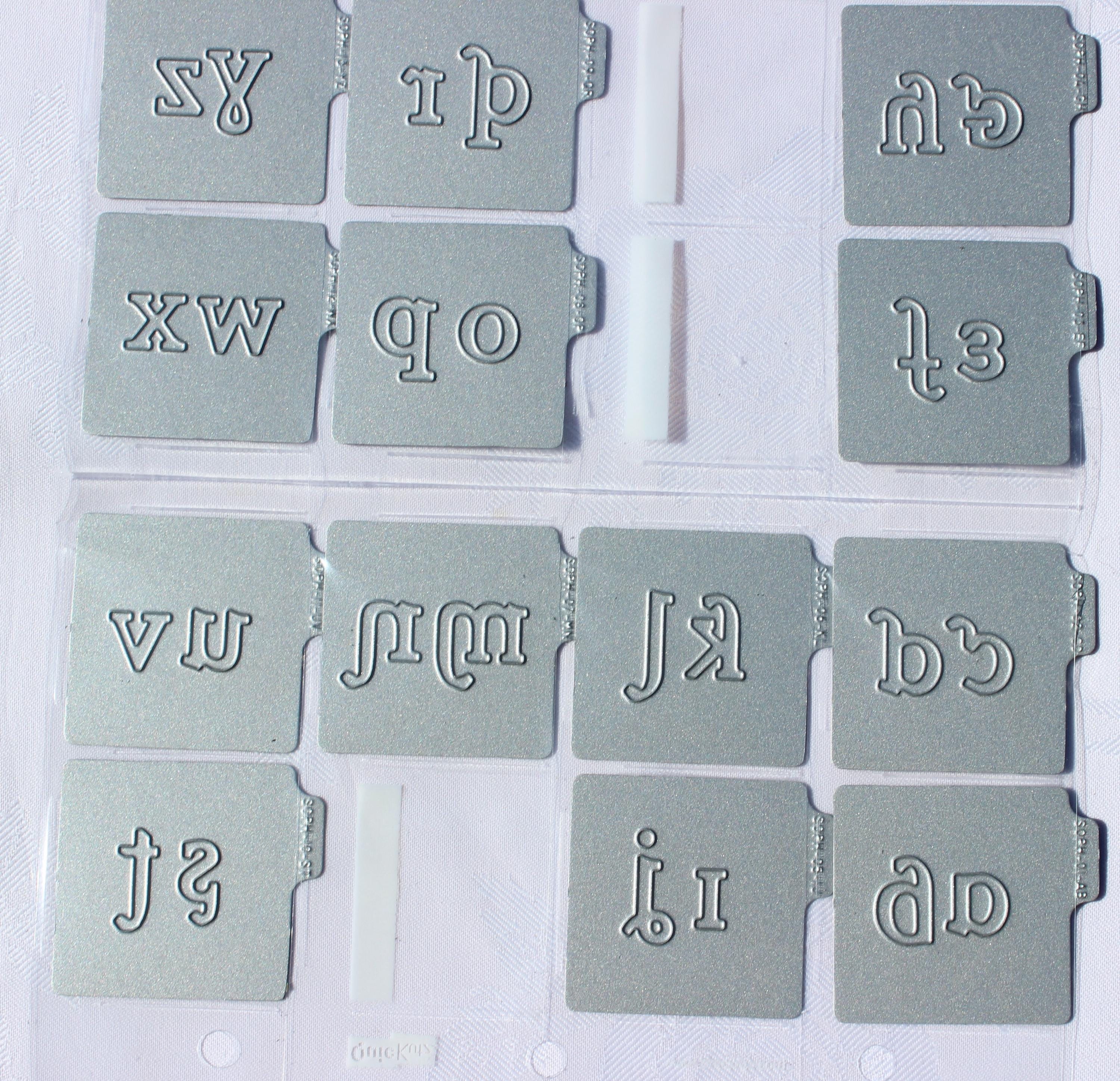 quickutz  アルファベットダイ☆Finale QuicKutz Finale Grand Complete Album Die Set Alphabet