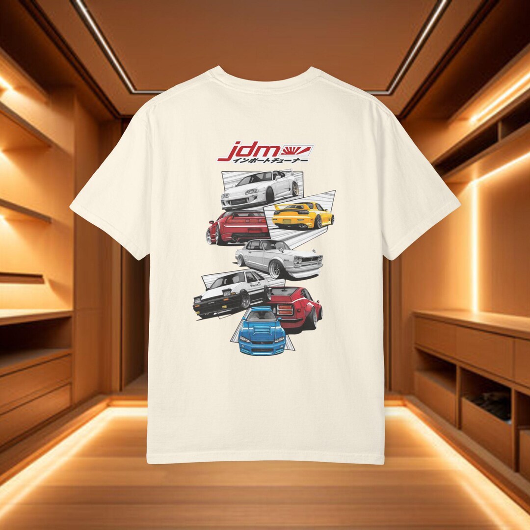 Jdm Cloth Jdm Car Unisex T-shirt, Retro Graphic Tee, Automotive Gift, Racing ...