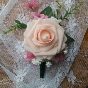 Rose Boutonniere - CORSAGE BOUTONNIERE WEDDING Special Occasion