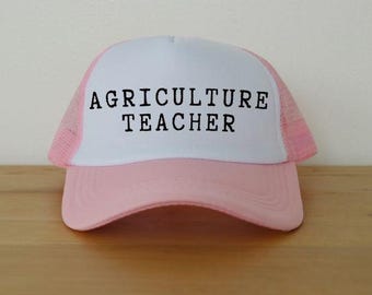 Agriculture Teacher Trucker Hat