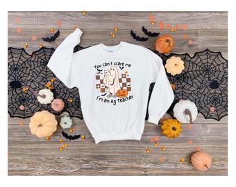 Agriculture Teacher Halloween Sweatshirt