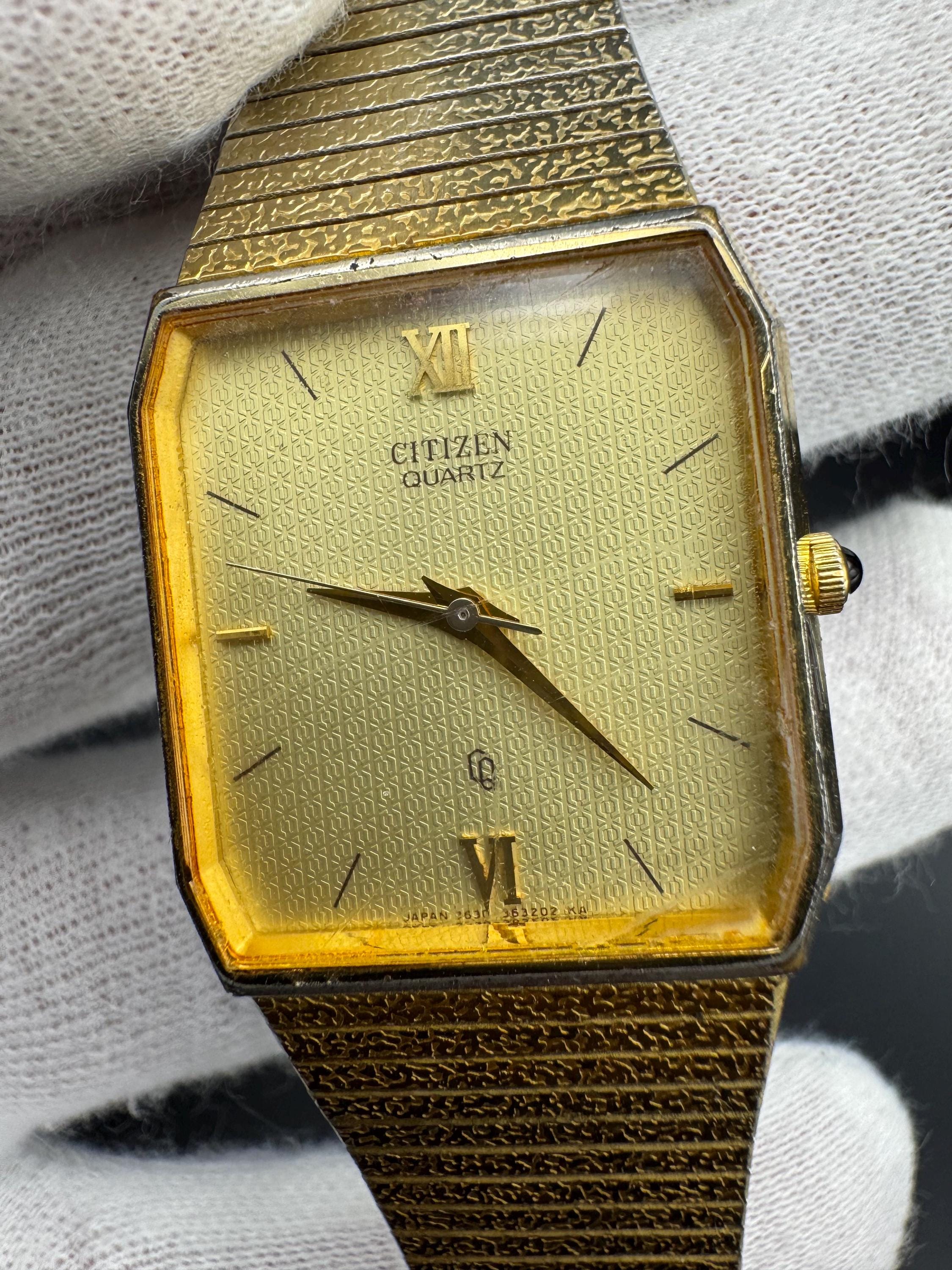 Citizen gold watch - Etsy 日本