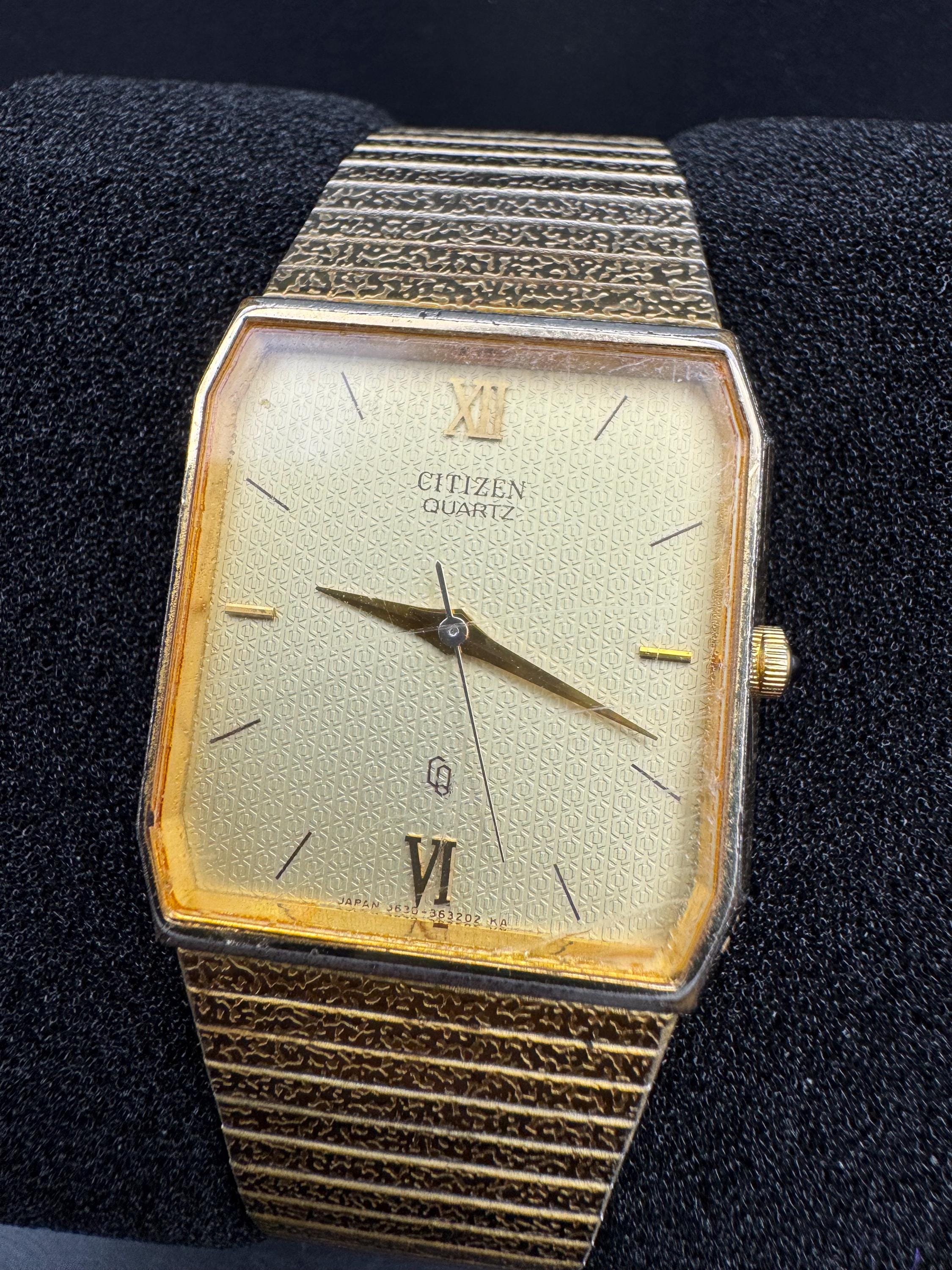 Vintage Retro Citizen Quartz Watch 3830-361679 - Etsy
