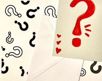 Handmade Mystery Grab Bag postcard painting