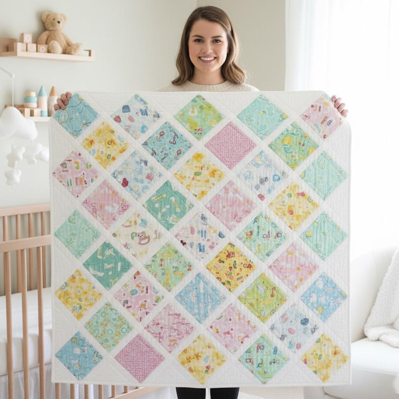 Cute Easy Quilt Pattern - Etsy UK