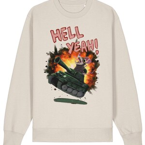 Hell ja! Opossum | Sweatshirt aus Bio-Baumwolle