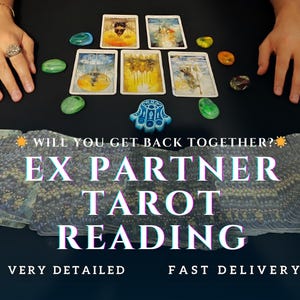 Ex Love Tarot Reading: Same Day Psychic Predictions (Digital Download)