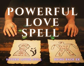 Return Lover Spell - Same-Day Reconciliation, Bring Back Ex (Digital Casting)