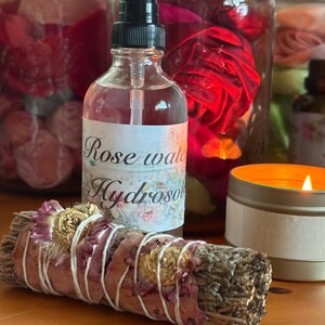 Rose Hydrosol Water for Face and Skin After Bath Moisturizer Toner Rehydrating Hydrating skin care face organic