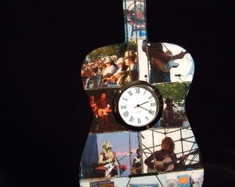 WXPN Music festival Guitar Clock