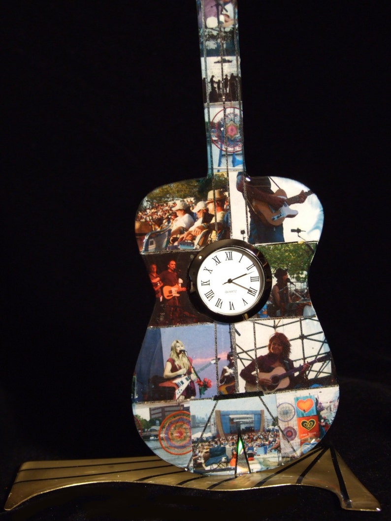 WXPN Music festival Guitar Clock image 1