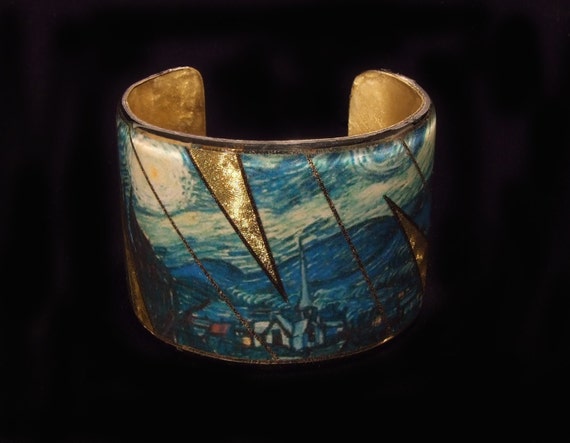 Starry Night Van Gogh Cuff