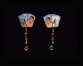 Frida Kahlo Beaded Earrings