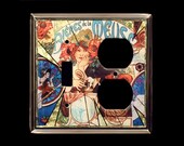 Alphonse Mucha Switchplate