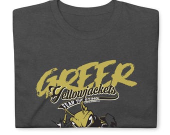 Yellowjacket Tearing Through Shirt