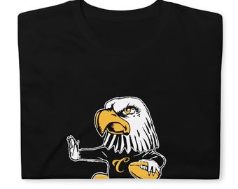 Cartoon Eagle Football Player