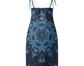 Cavalier Boho Tie-strap midi dress