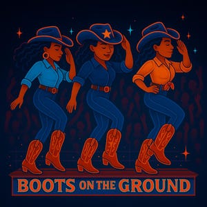 Boots On the Ground png digital file