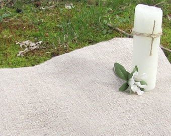 Etsy Pick! Linen Altar Cloth Table Mat, Handmade Woven for Zen Serenity Meditation, Shaman, Wiccan Pagan, Druid, Buddhist Spiritual Prayer