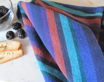 Etsy's Pick! Kitchen Dish Towel, Artisan Handmade Hand Woven Gourmet Chef, Foodie Cooking Gift, Modern Farmhouse Rustic French Country Decor
