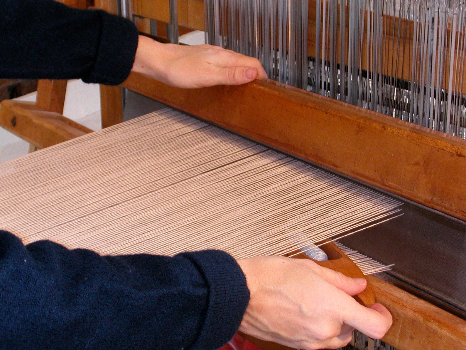 Floor Loom Weaving Instructions Easy How to Warp Tutorial Etsy