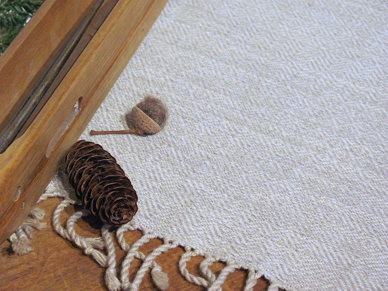 Small Altar Cloth Table Mat Centerpiece Artisan Woven Beige Etsy