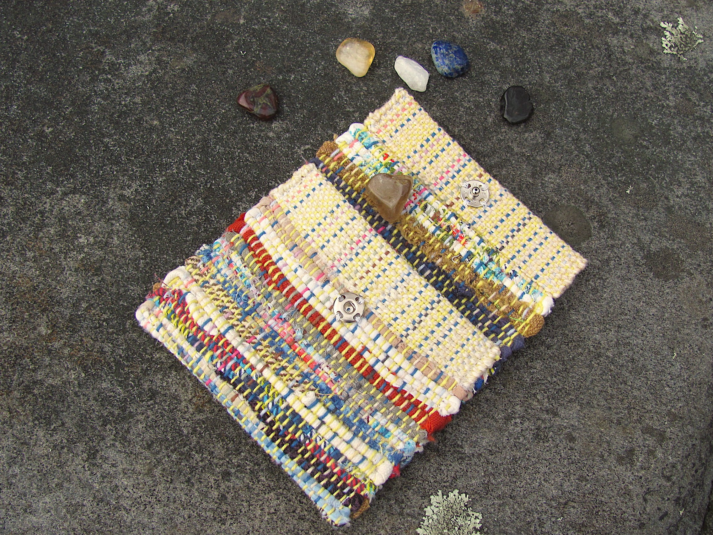 Vegan Zero Waste Boho Wallet Small Coin Purse Mini Woven Key Etsy New