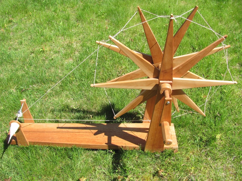 Handspinning Cotton Tutorial, Beginner Charka Spindle Wheel Hand