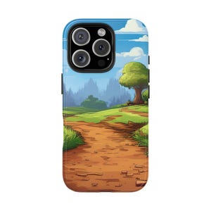 Adventure Phone Cover, Nature-Inspired Tough Phone Case, Hiking Gift, Outdoor Lover Accessory