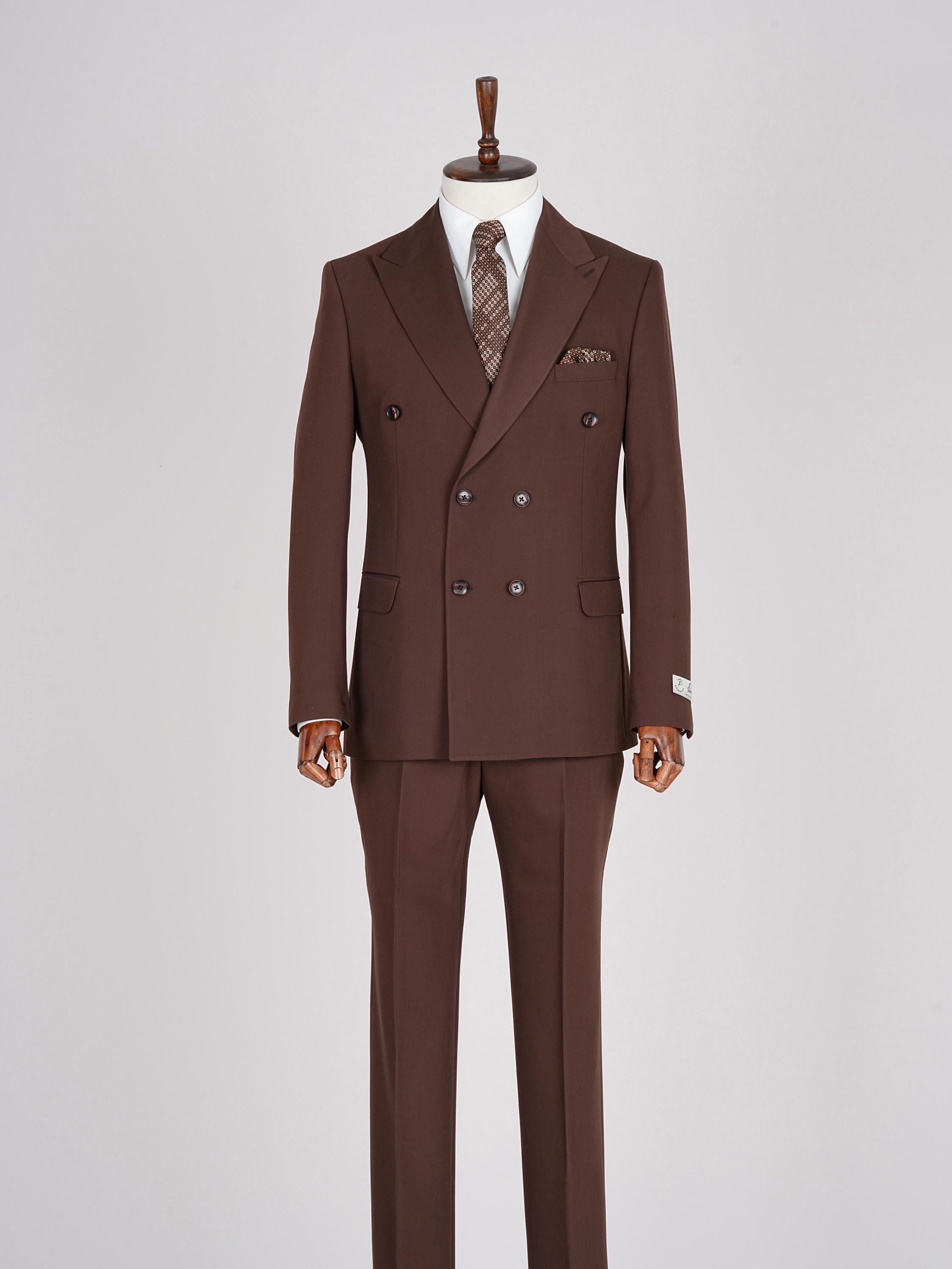 Double Breasted Italian Suit - Etsy
