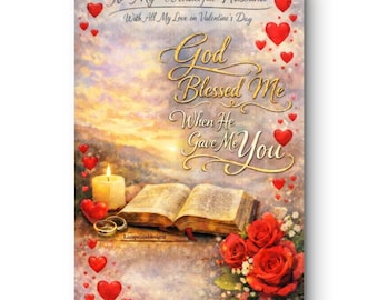 Christian Valentine Card for Husband, Religious Love (Printable)