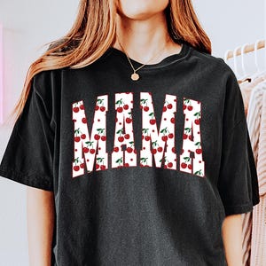 Cherry Mama Shirt, Cute Gift For Mothers Day, Gift For Mom, Coquette Cherry Mama Shirt, Motherhood Shirt, Mom Gifts, Mom Daughter Shirts
