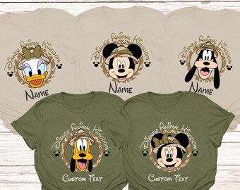 Mickey And Friends Safari Shirt, Disney Animal Kingdom Matching Shirt, Safari Mode Disney Tee, Disney Family Vacation Shirt, Trip Shirt
