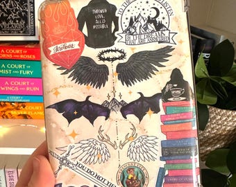 ACOTAR Inspired Kindle Insert | SJM Inspired E-Reader Design (Digital Download)