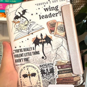 Fourth Wing Inspired Kindle Insert | Romantasy Kindle Insert | Instant Digital Download | E Reader Insert