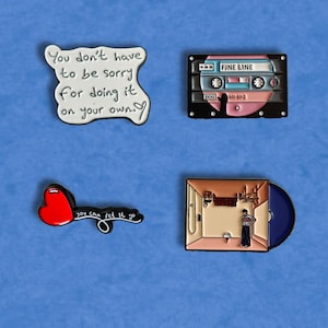 Spille smaltate Harry Styles spilla canzoni | Album della casa di Harry