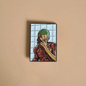 Frank Ocean-inspirerad nål | emaljbrosch blond albumnål