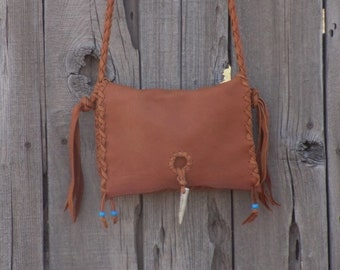 Small leather handbag , Crossbody bag , Small handmade leather purse