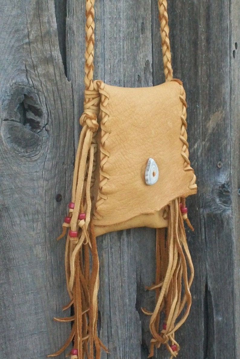 Fringed leather handbag Phone bag Crossbody bag Fringed waist bag