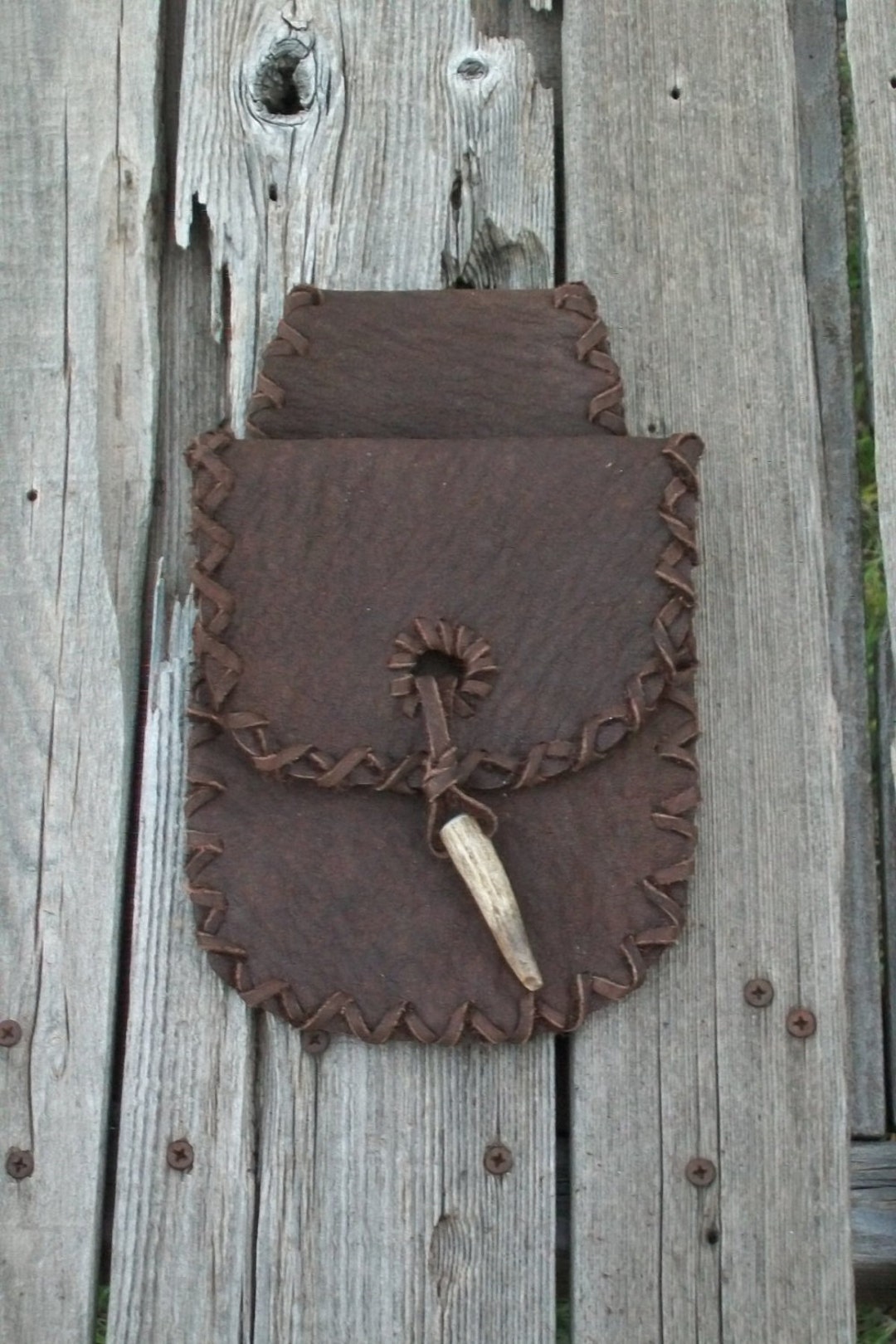 Brown Leather Belt Bag , Leather Phone Bag , Leather Hip Bag - Etsy