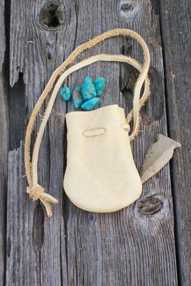 Leather Medicine Bags 30 Leather Medicine Bags Leather Etsy