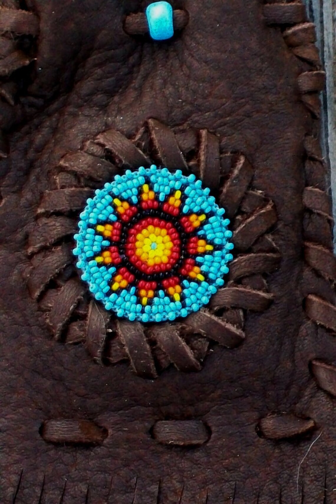 Beaded Medicine Bag Beaded Amulet Bag Necklace Bag Etsy