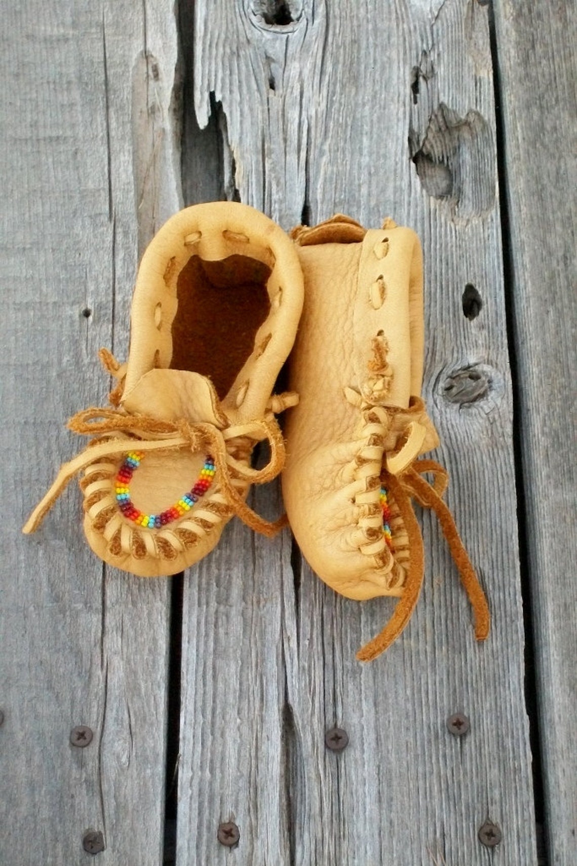 Leather baby moccasins Toddler moccasins Soft leather | Etsy