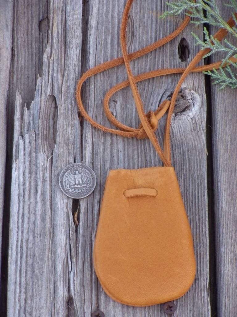 Leather top pouch nz
