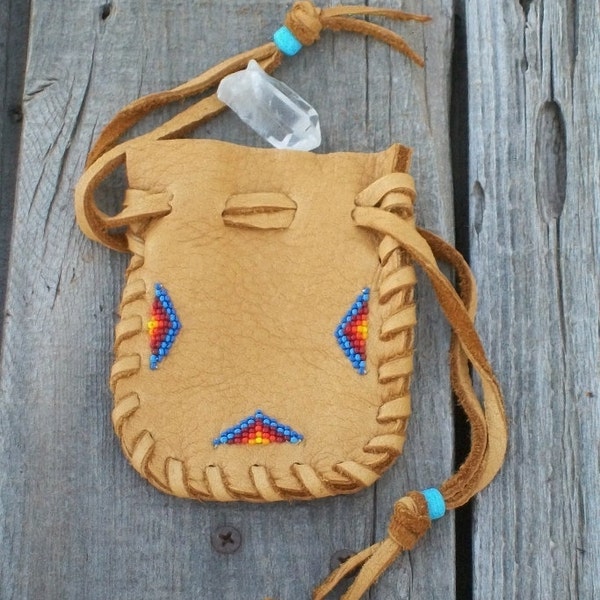 Beaded Amulet Bag Etsy